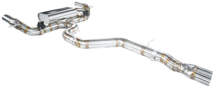 Exhaust.one Abgasanlage mit Klappenauspuff für Audi RS3 8Y 400PS Sportback