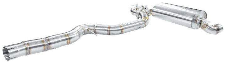Exhaust.one 3,5" Abgasanlage mit Klappenauspuff für BMW F20 F21 M140i OPF Coupé