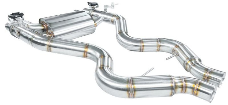 Exhaust.one 3.5” exhaust system with flap exhaust for BMW M3 E93