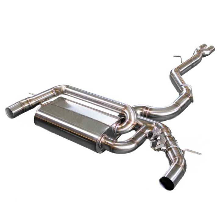 Exhaust.one Abgasanlage mit Klappenauspuff für Audi RS3 8V 400PS FL Limo nonOPF
