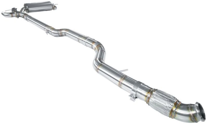 Exhaust.one Abgasanlage mit Klappenauspuff für BMW F20 F21 M140i 3,5 Zoll