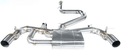 Sistema de escape Exhaust.one 3.5» con flap exhaust para Hyundai i30 N FL Fastback 280PS