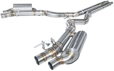 Exhaust.one  3,5  Abgasanlage mit Klappenauspuff für Ford Mustang Coupe 5.0 Gen. 6 FL