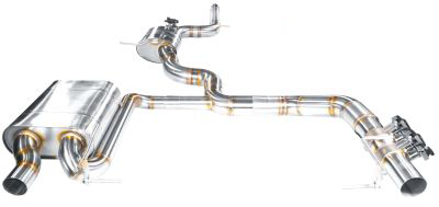 Exhaust.one Abgasanlage mit Klappenauspuff für Skoda Octavia 190 PS OPF 5E V3