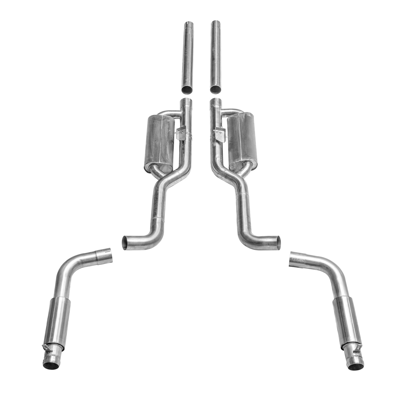 Sistema di scarico Exhaust.one con scarico a lamelle Dodge Charger