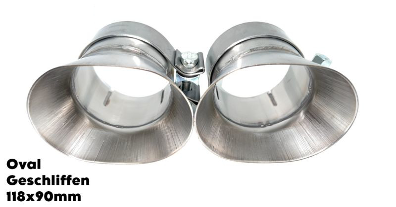 Edelstahl Blende geschliffen (+ 300,00€)}