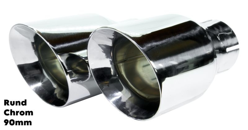Rund 90mm Chrom (+200,00 €)}