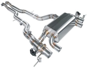 Exhaust.one 3.5” exhaust system with flap exhaust for BMW M3 G80 480HP