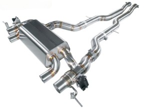 Exhaust.one 3.5” exhaust system with flap exhaust for BMW M3 G80 480HP