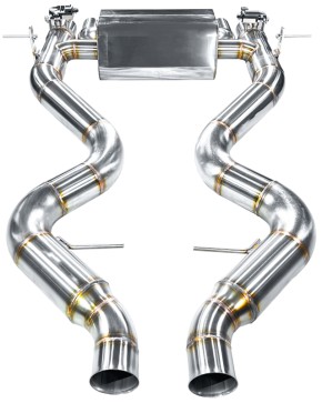 Exhaust.one 3.5” exhaust system with flap exhaust for BMW M3 E92
