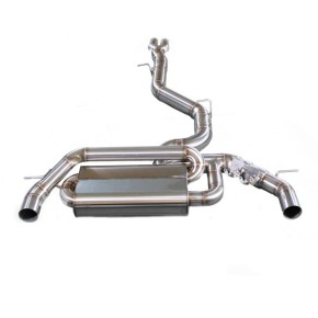 Exhaust.one Abgasanlage mit Klappenauspuff für Audi RS3 8V 400PS FL Sportback OPF