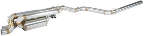 Exhaust.one 2,5" Abgasanlage mit Klappenauspuff für Audi A1 40 TFSI