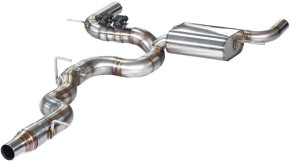 Exhaust.one Abgasanlage mit Klappenauspuff für Audi S3 8V 300PS VFL Sportback
